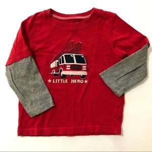 3/$12 Jumping Beans Boys L/S Shirt 24M